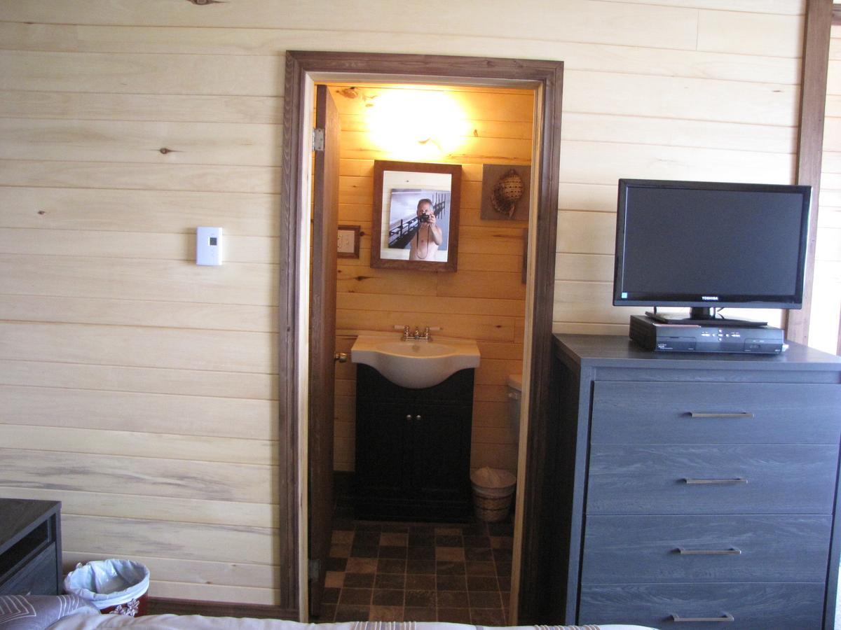 Motel Du Haut Phare Cap-des-Rosiers Bilik gambar
